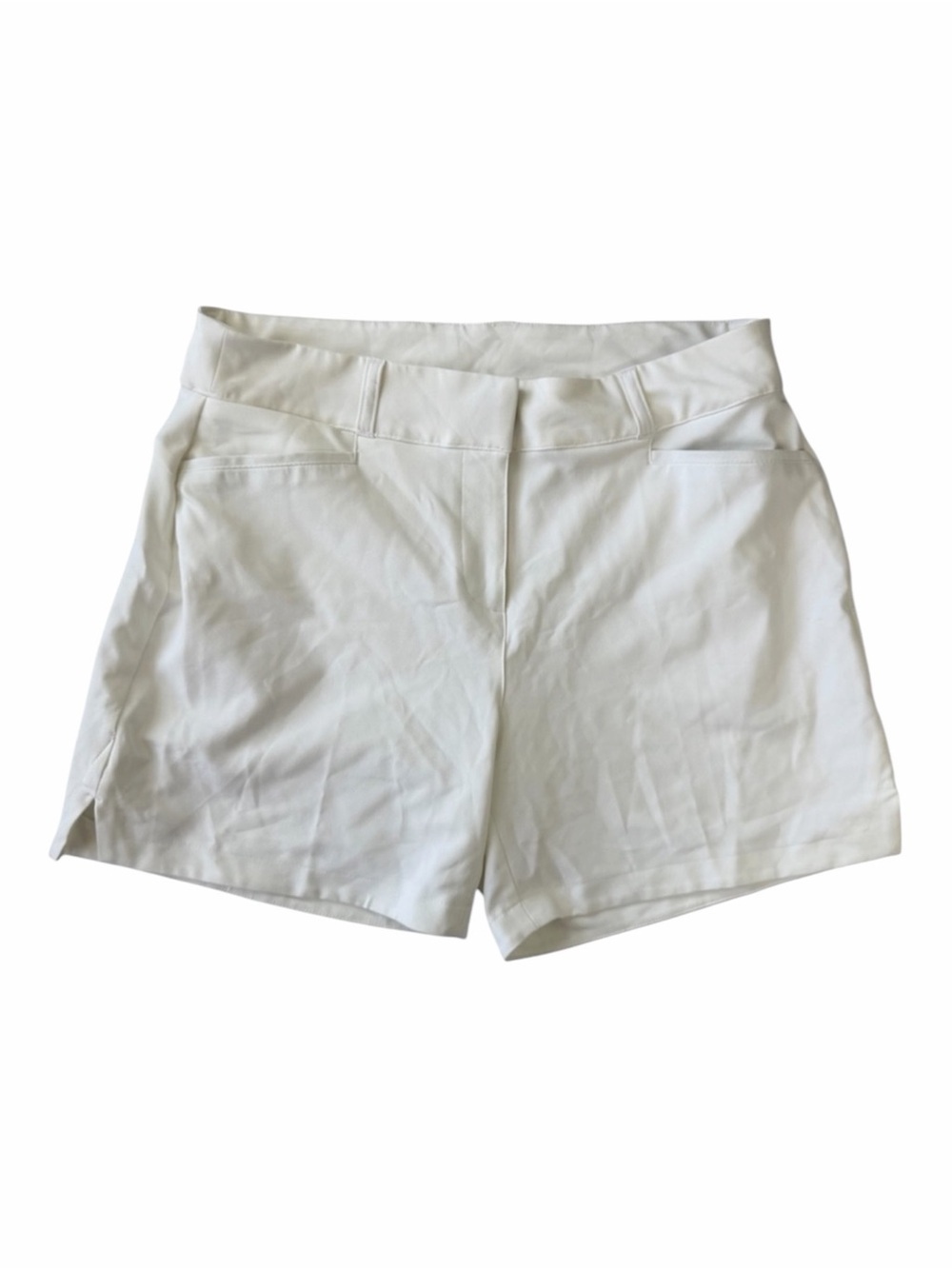 ✅ adidas White Women's Stretch Golf Shorts Size 10